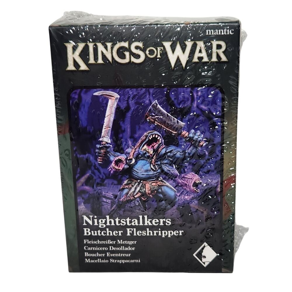 Mantic Kings Of War Nightstalkers Butcher Fleshripper Figure Brand New